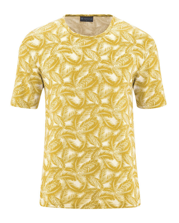 Hanf T-Shirt - Palmenprint