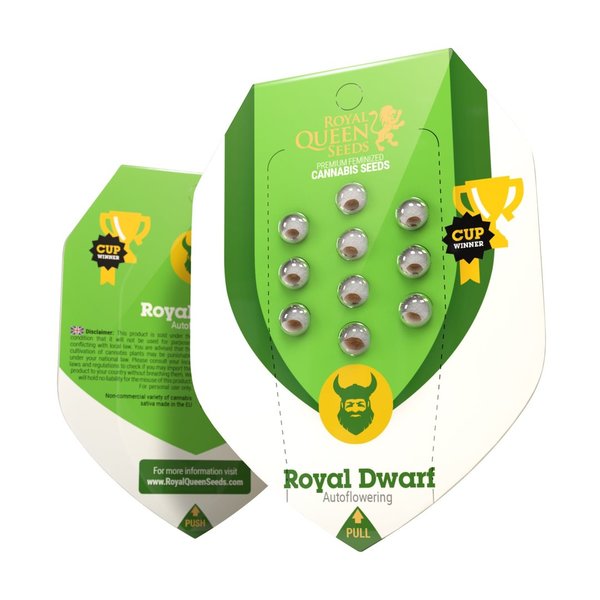Royal Dwarf, autoflower 3er - Royal Queen Seeds