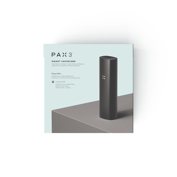 PAX 3 Vaporizer für Kräuter Farbe Onyx