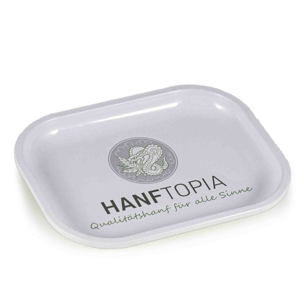 Rolling Tray HANFTOPIA weiß